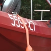 OSP Jedwabno z nową łodzią