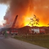 Pożar składowiska w Olsztynie